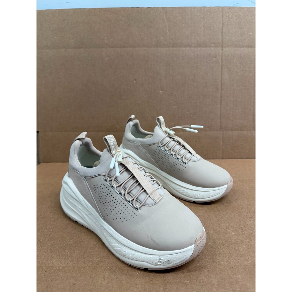 Clove Forte Lace Up Patform Comfort Sneakers Hazelnut Sand Women s Size 39 EU